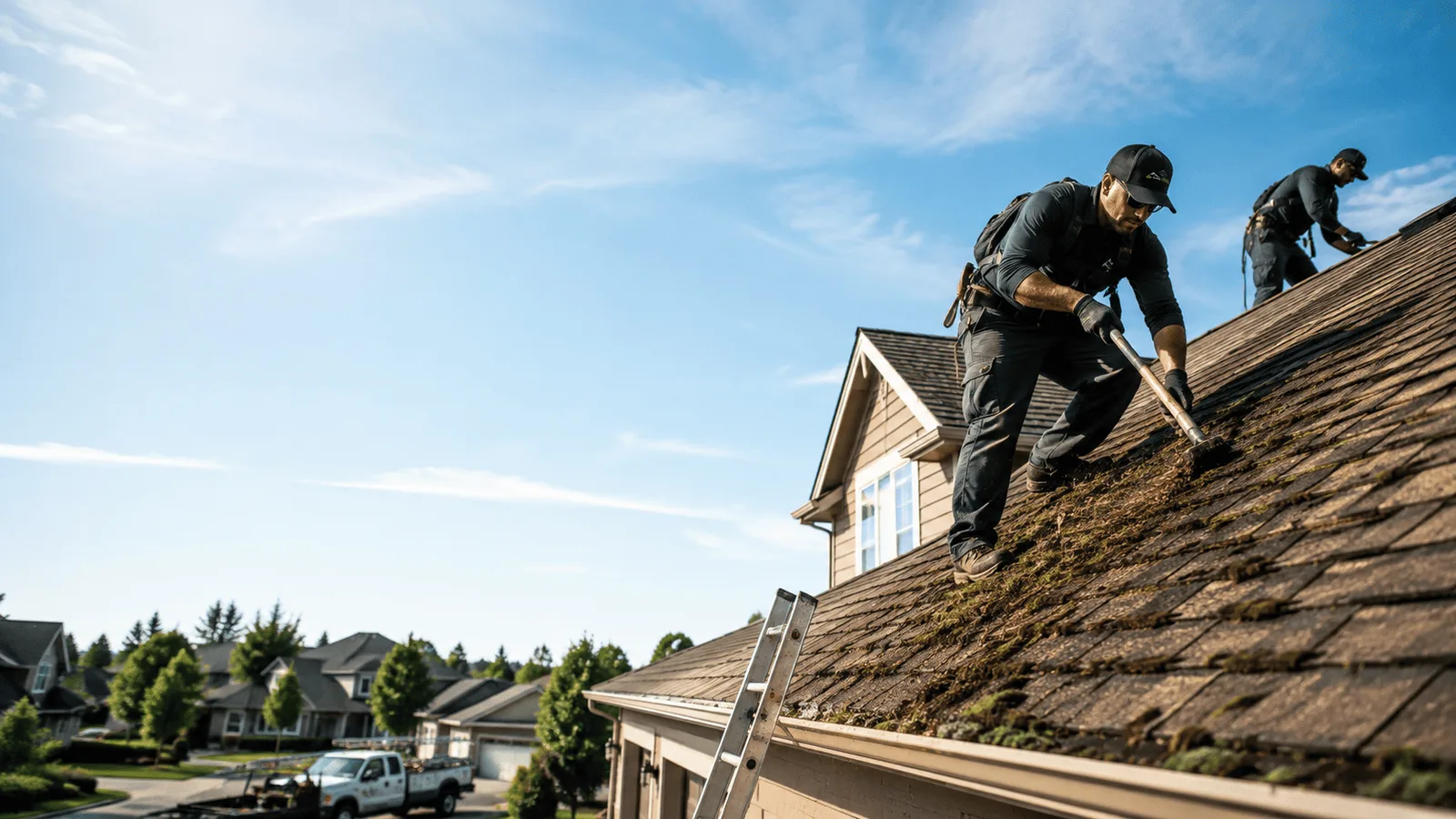 Roof Moss Removal in Ashtabula, OH near me